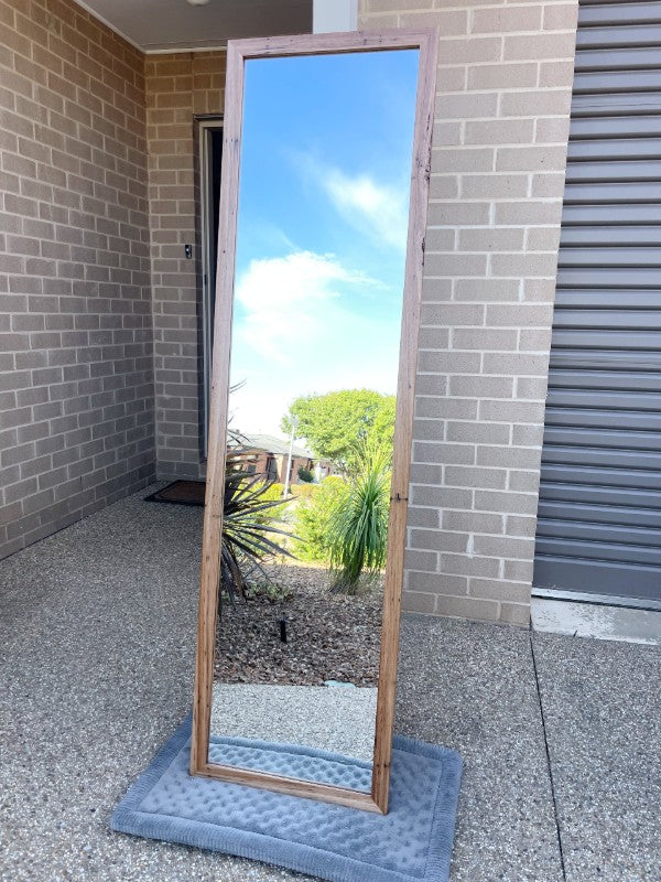 Blackbutt Hardwood Full Length Mirror