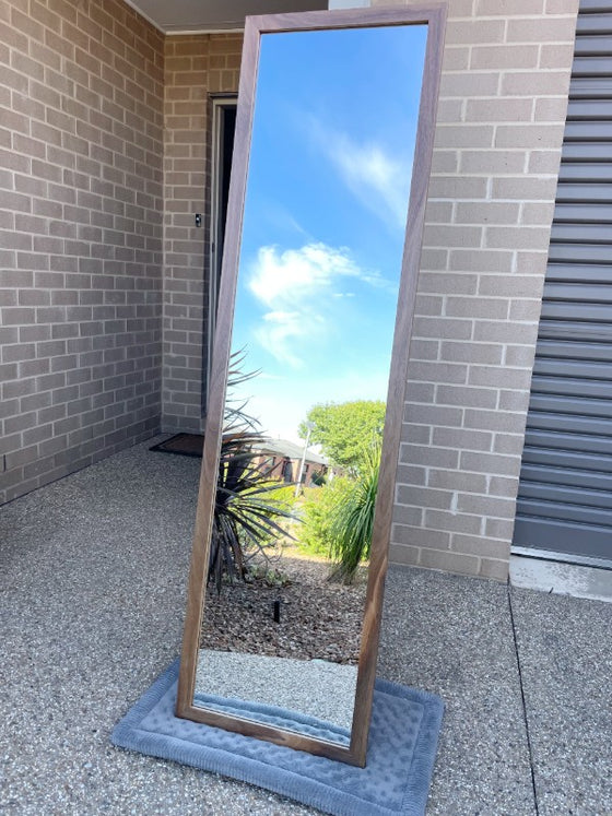 Spotted Gum Hardwood Full Length Mirror