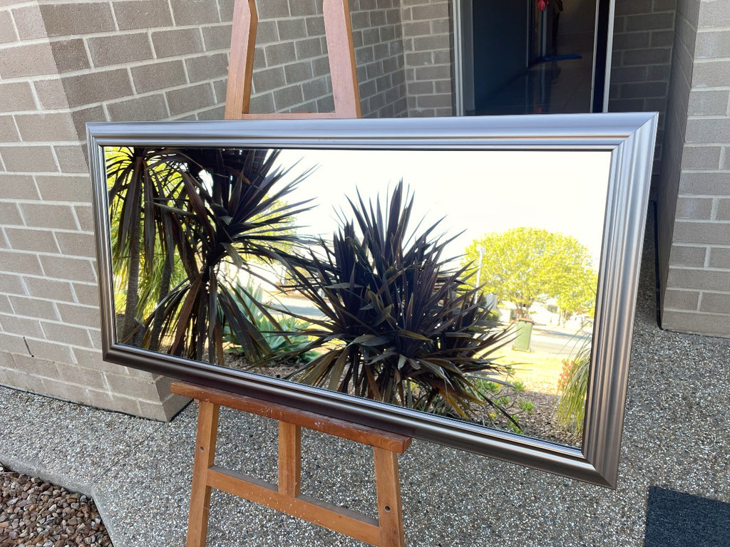 Copper Look Timber Framed Mirror