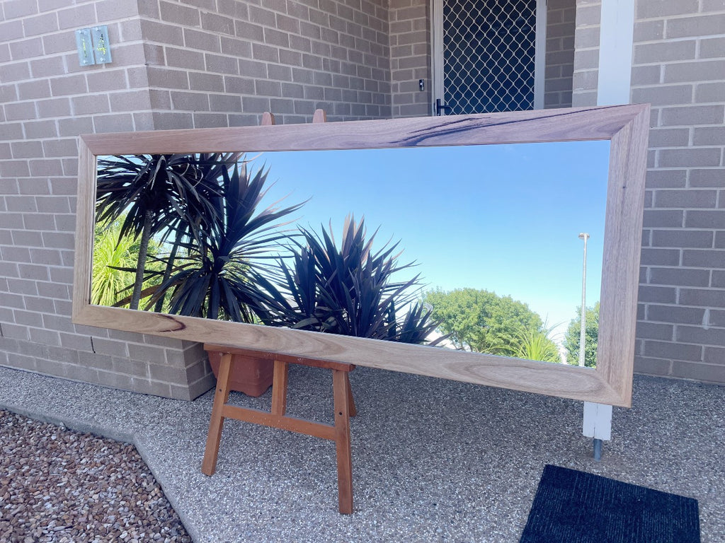 Blackbutt Hardwood Full Length Wall Mirror