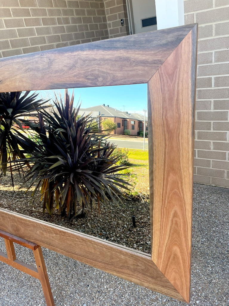 Spotted Gum Australian Hardwood Framed Wall Mirror