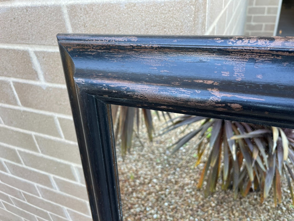 Black Aged Timber Frame