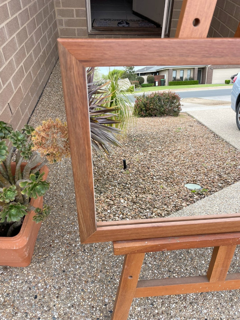 Spotted Gum Australian Hardwood Framed Mirror